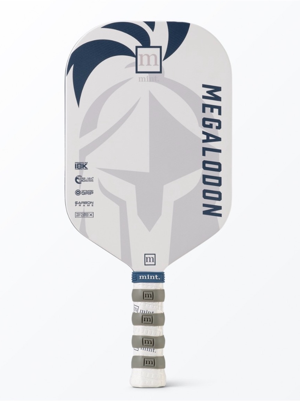Mint Sport Megalodon 18K Carbon Fiber 20mm White Polypropylene Core 3D Spin New
